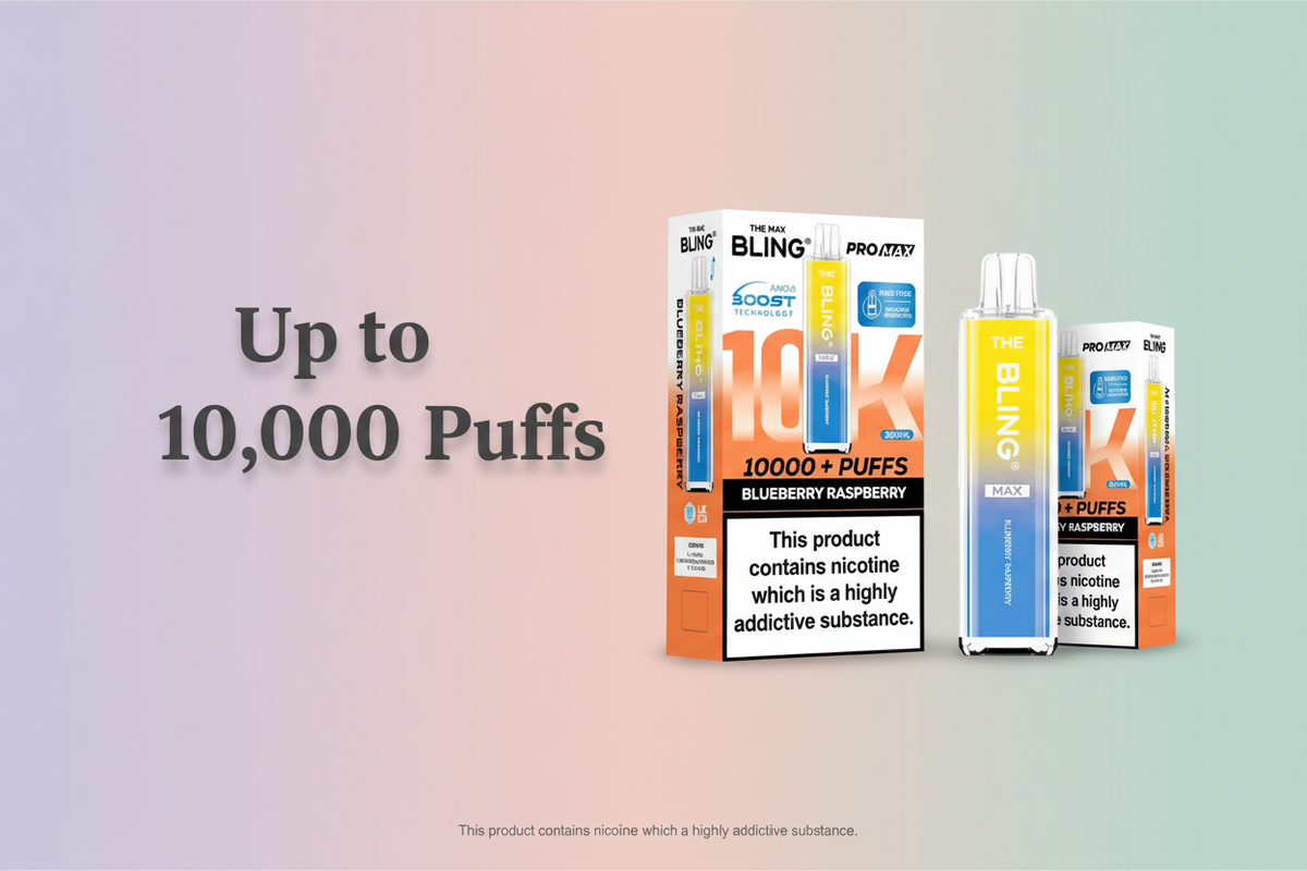 Up to 10,000 Puffs