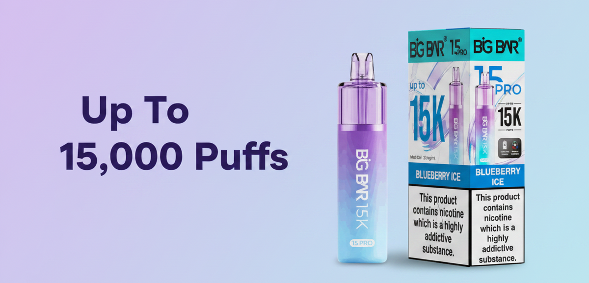 Up To 15,000 Puffs