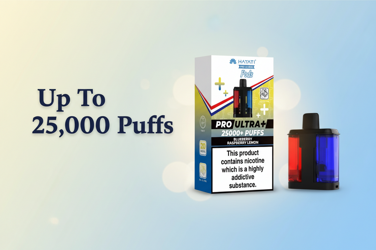 Up To 25,000 Puffs