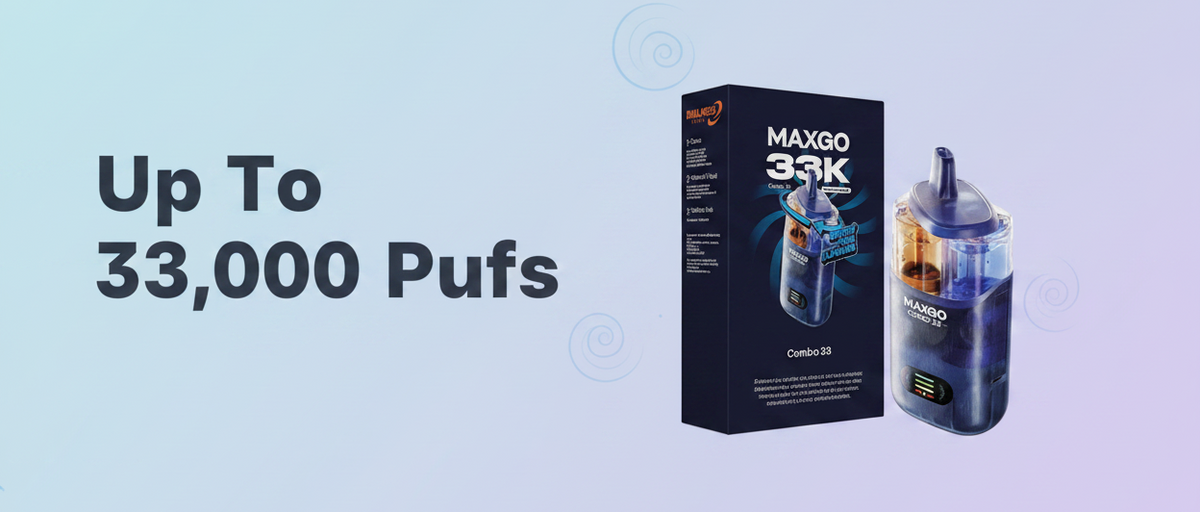 Up To 33,000 Puffs