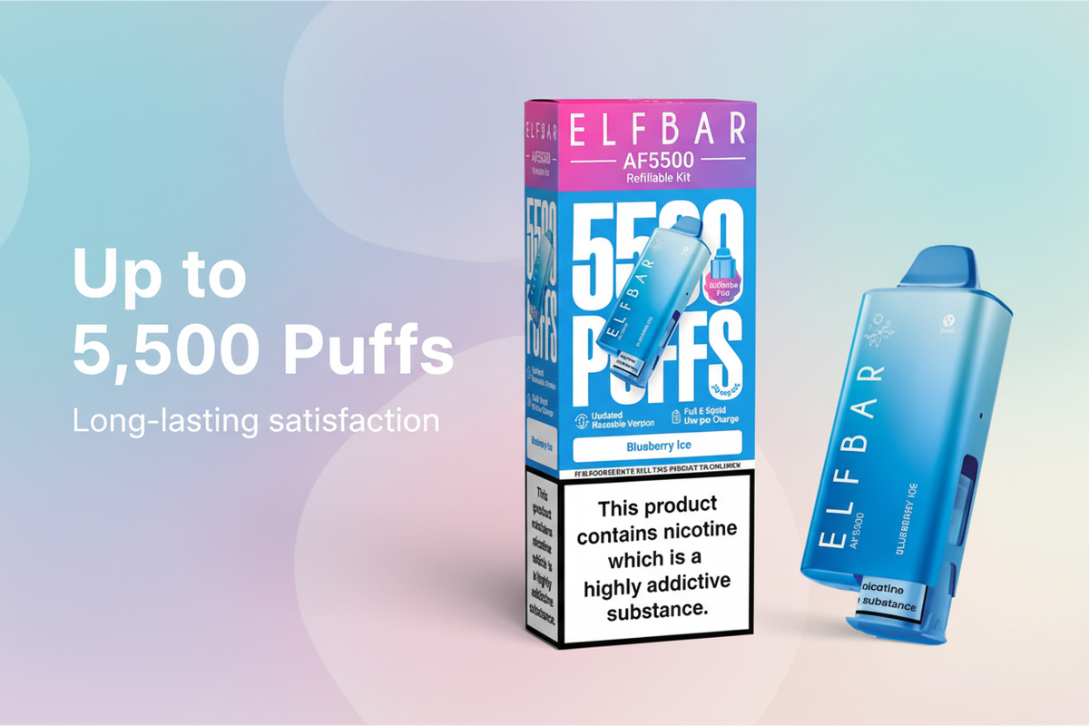 Up to 5,500 Puffs