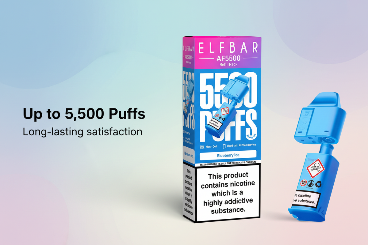 Up to 5,500 Puffs