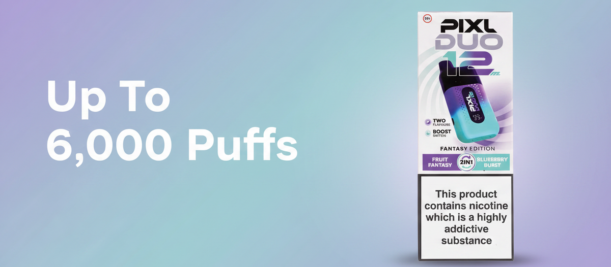 Up To 6,000 Puffs