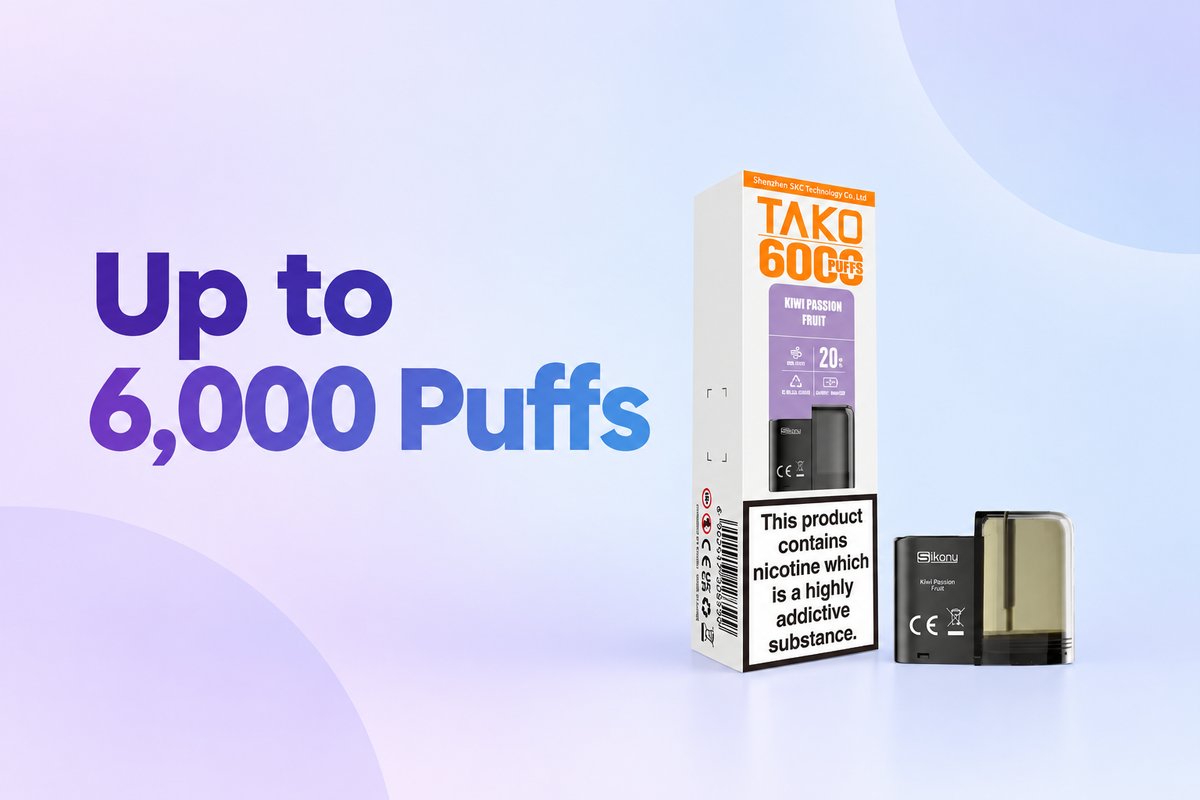 Up to 6,000 Puffs