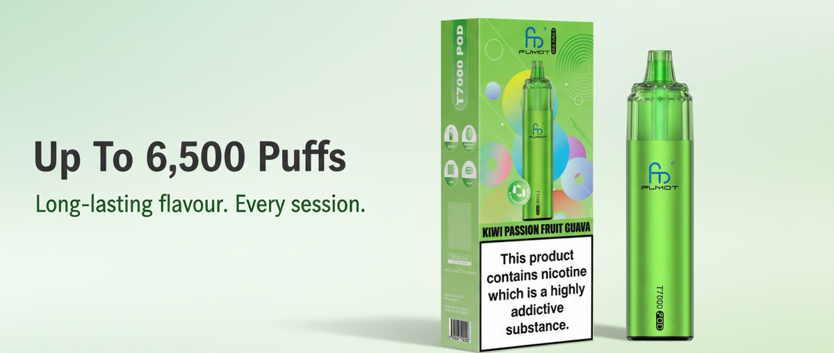 Up To 6,500 Puffs