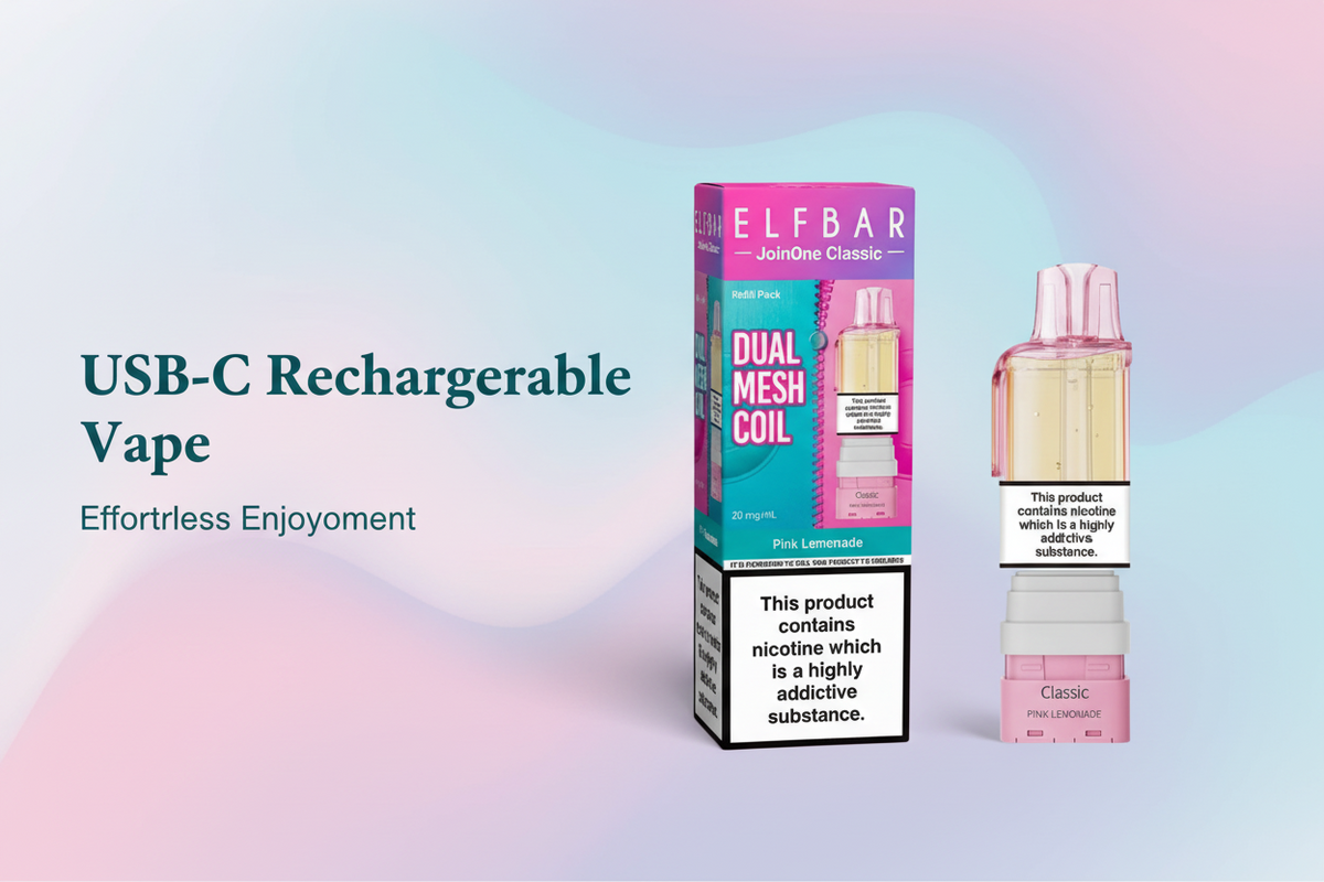 USB C Rechargeable Vape