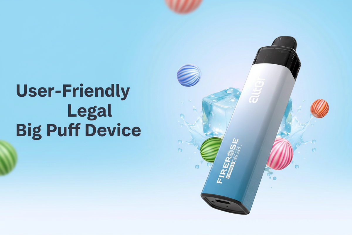 User-Friendly Legal Big Puff Device