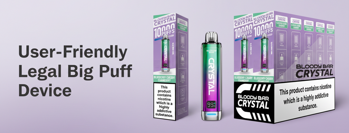 User-Friendly Legal Big Puff Device