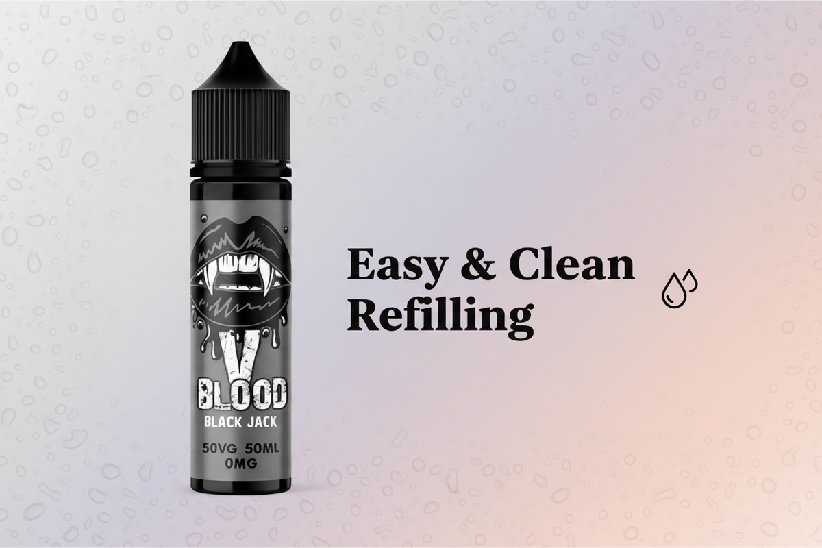 Easy and Clean Refilling