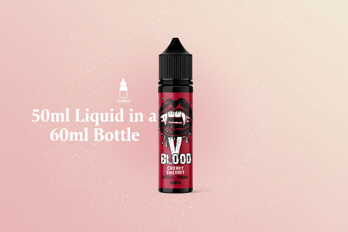 50ml Liquid in a 60ml Bottle