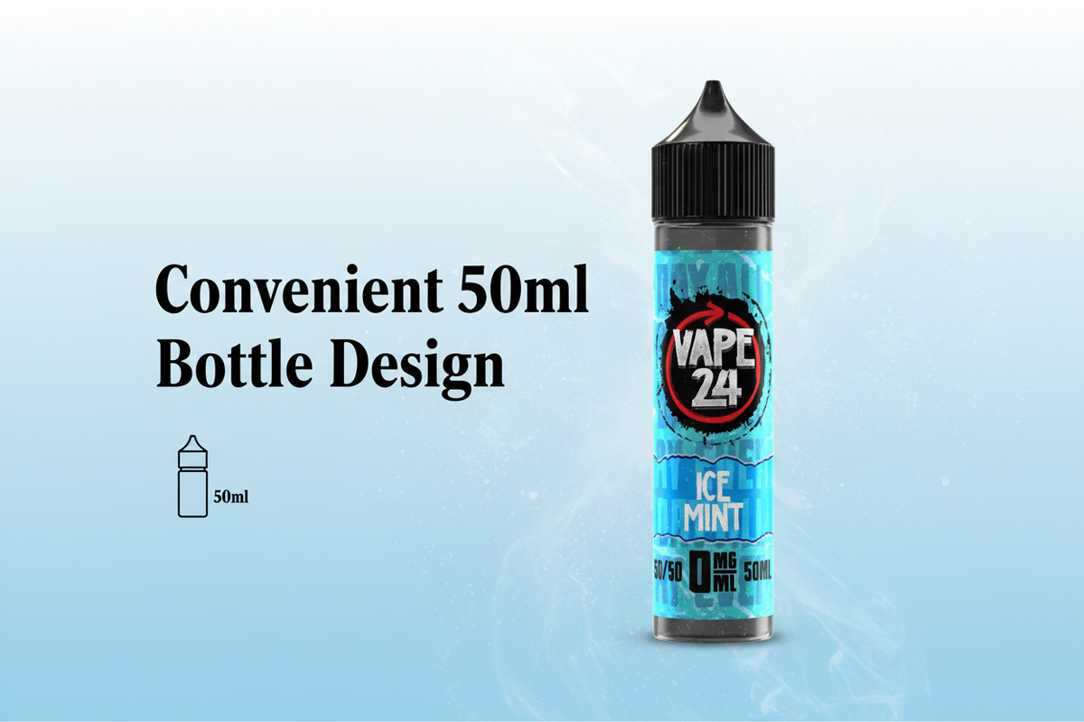 Convenient 50ml Bottle Design