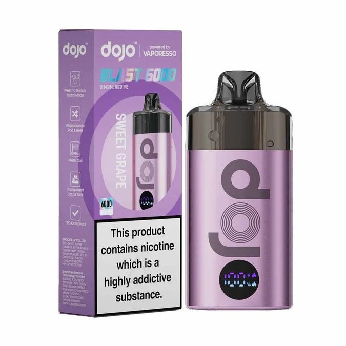 Vaporesso DOJO BLAST 6000 Refillable Vape 20mg