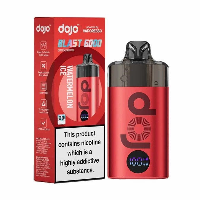 Vaporesso DOJO BLAST 6000 Refillable Vape 20mg