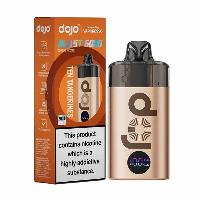 Vaporesso DOJO BLAST 6000 Refillable Vape 20mg