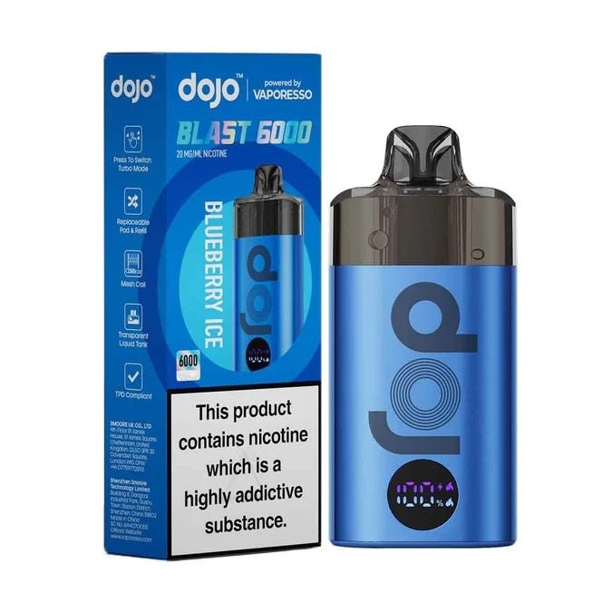 Vaporesso DOJO BLAST 6000 Refillable Vape 20mg