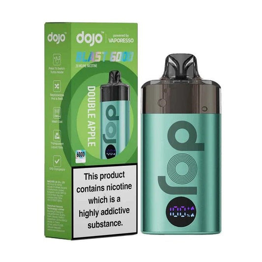 Vaporesso DOJO BLAST 6000 Prefilled Pod 20mg Double Apple