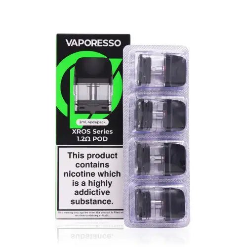 Vaporesso Xros Replacement Pods 1.2ohm (Pack of 4)