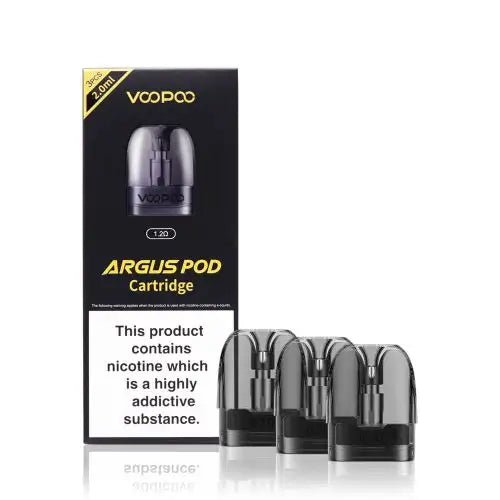 VooPoo Argus Replacement Pod Cartridges 1.2 Ohm Side Fill Select Vape Club VooPoo Argus Replacement Pod Cartridges 1.2 Ohm Side Fill Select Vape Club