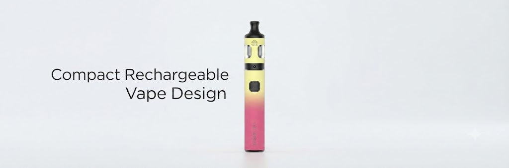Compact Rechargeable Vape Design