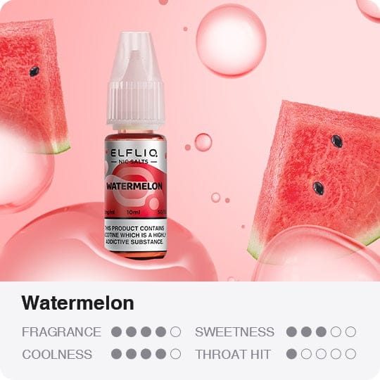 Watermelon Elfiq Nic Salt