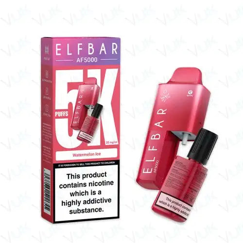 ELF BAR AF5000 Disposable Vape Kit 20mg Watermelon Ice