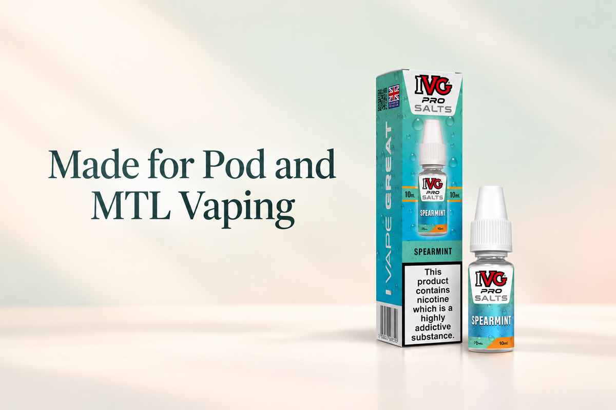 Made for Pod and MTL Vaping