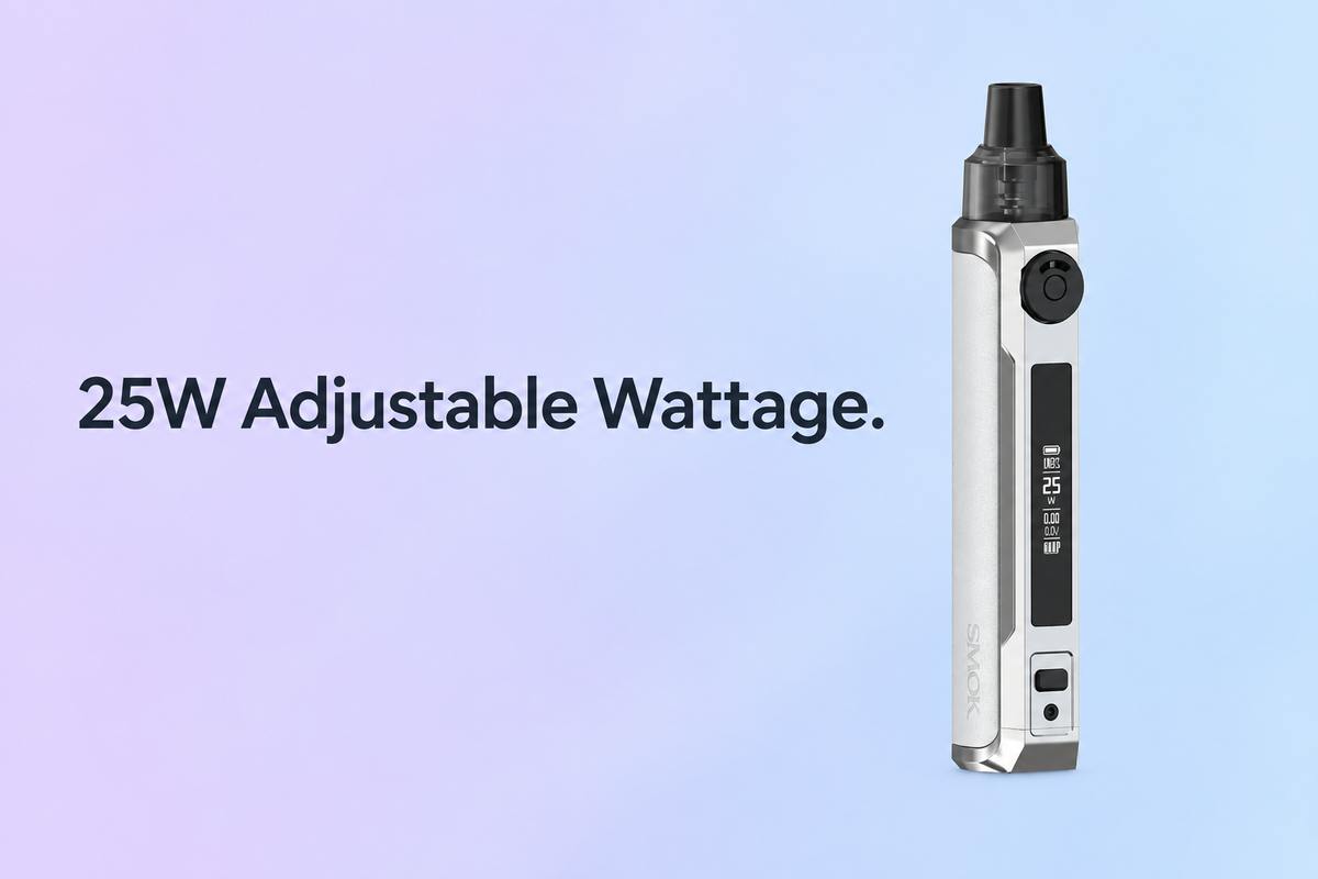 25W Adjustable Wattage