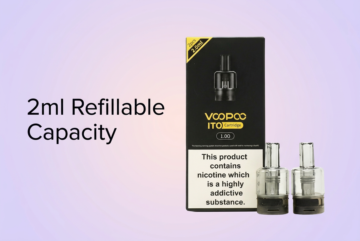 2ml Refillable Capacity