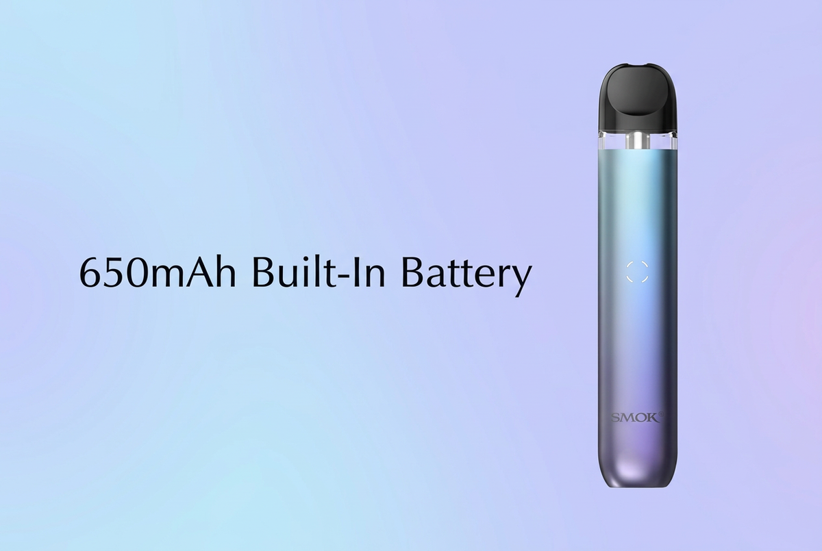 650mAh Built-In Battery