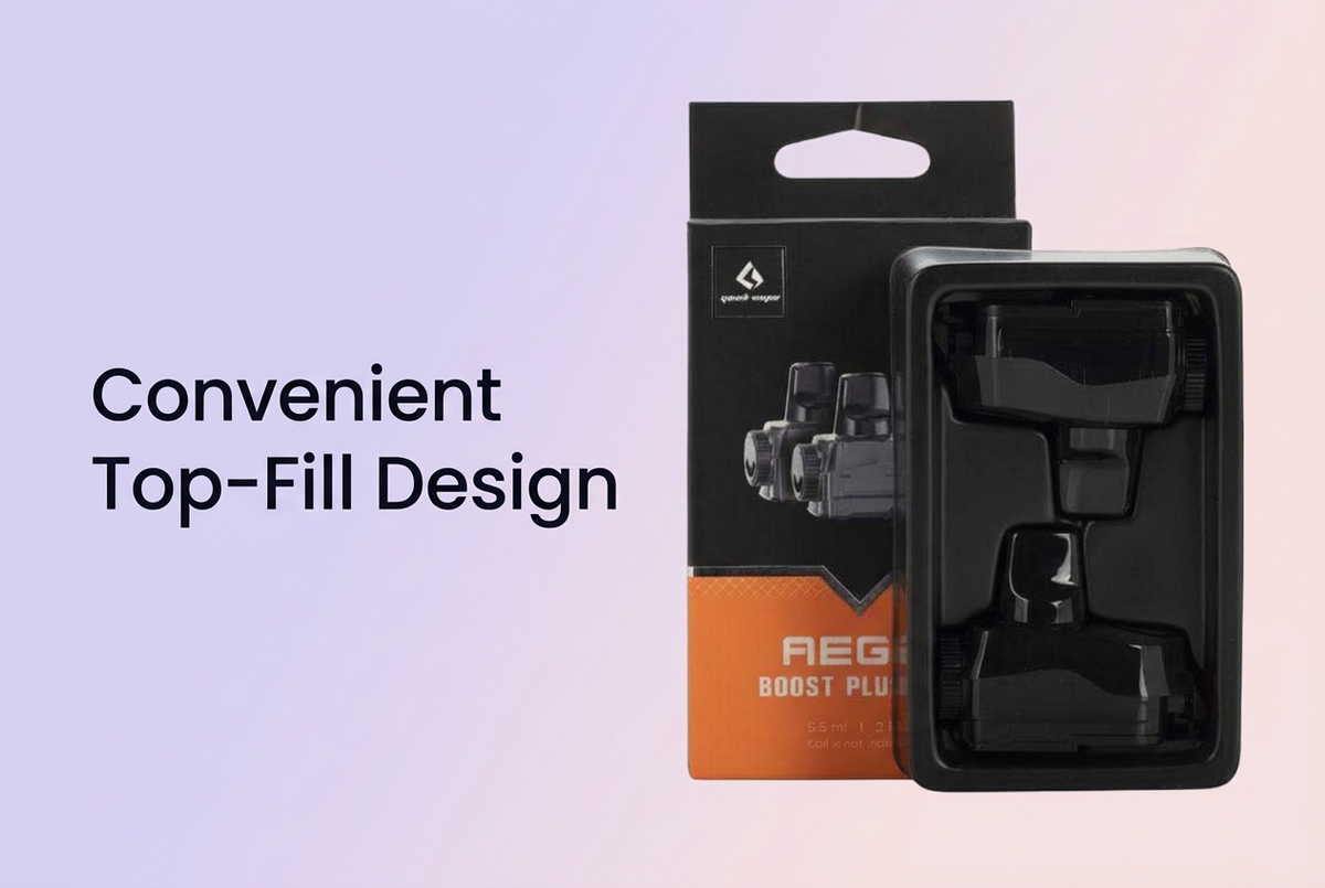 Convenient Top-Fill Design