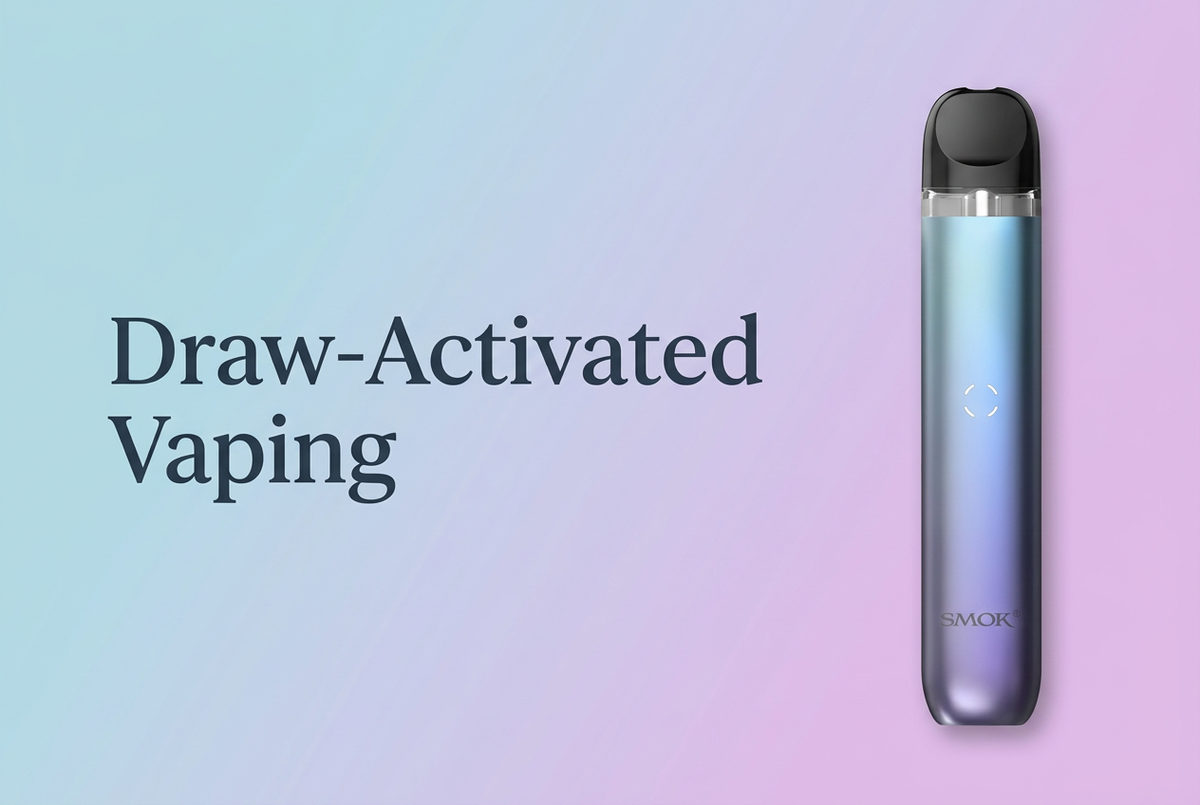Draw-Activated Vaping