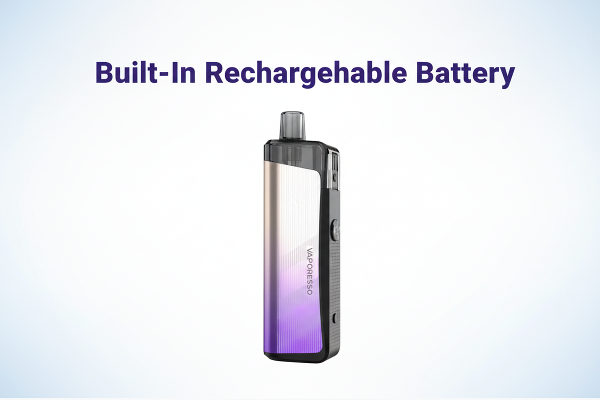 Built-In Rechargeable Battery