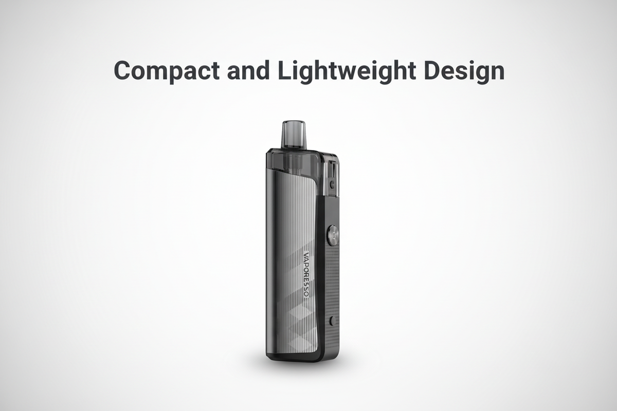Compact and Lightweight Design