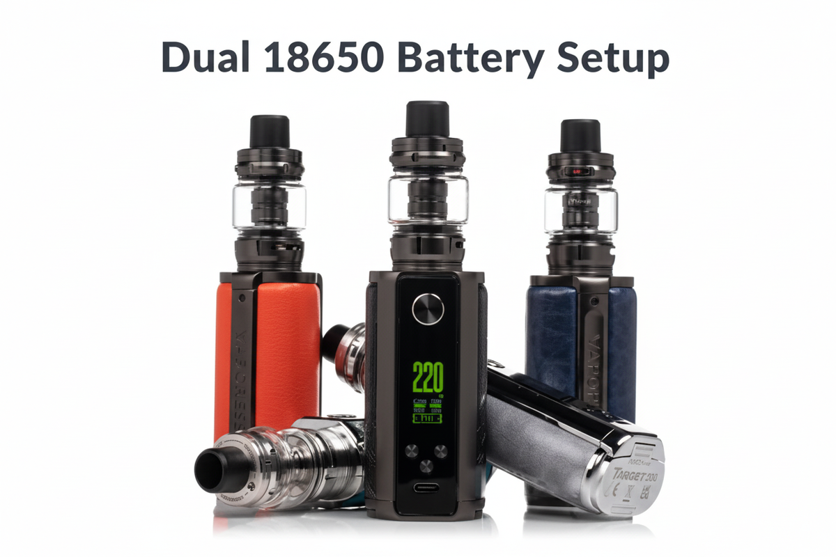 Dual 18650 Battery Setup