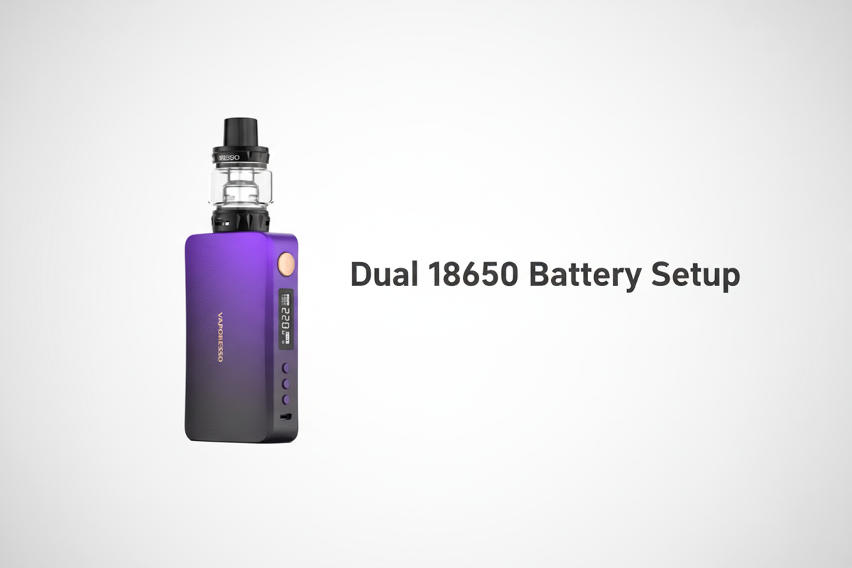 Dual 18650 Battery Setup