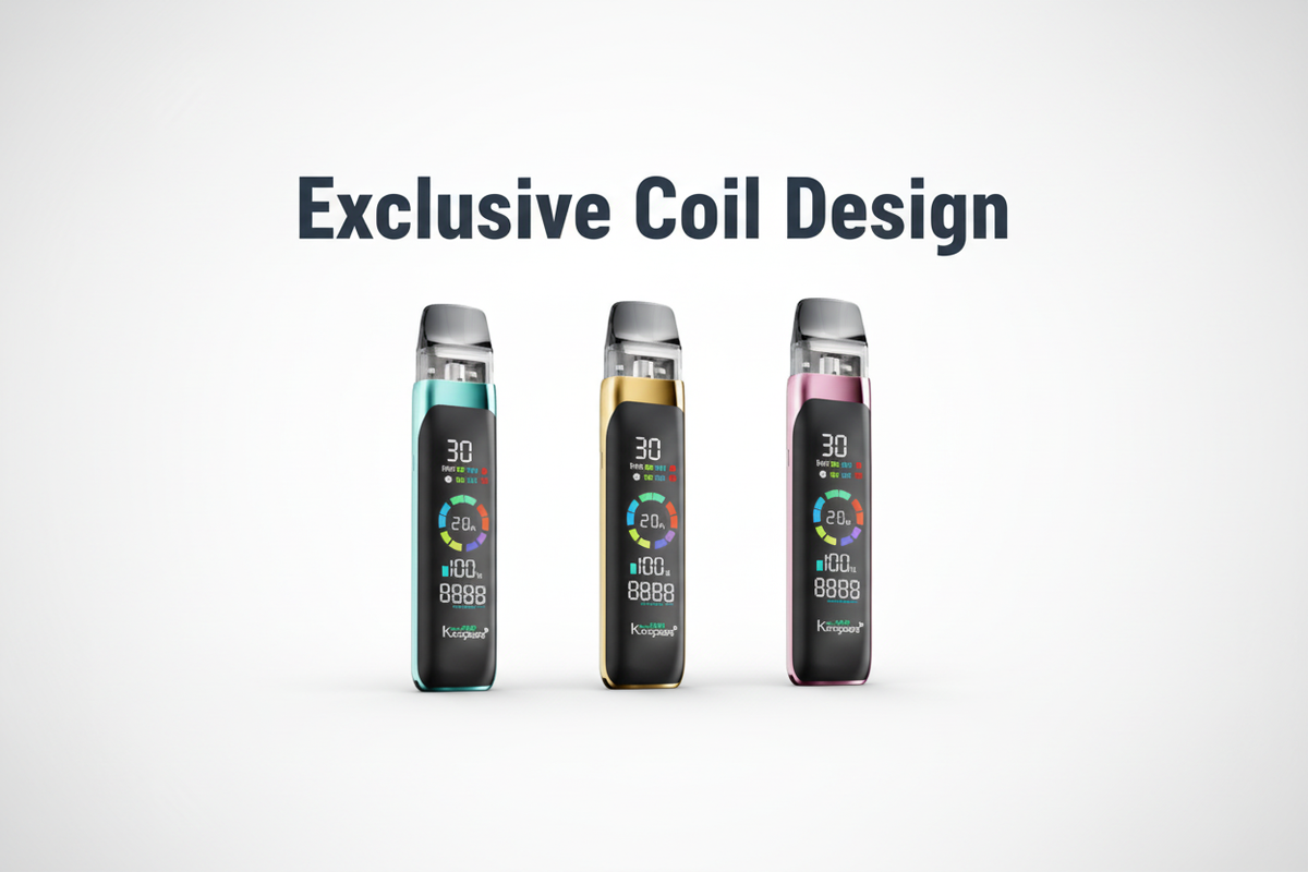 Exclusive Coil Design