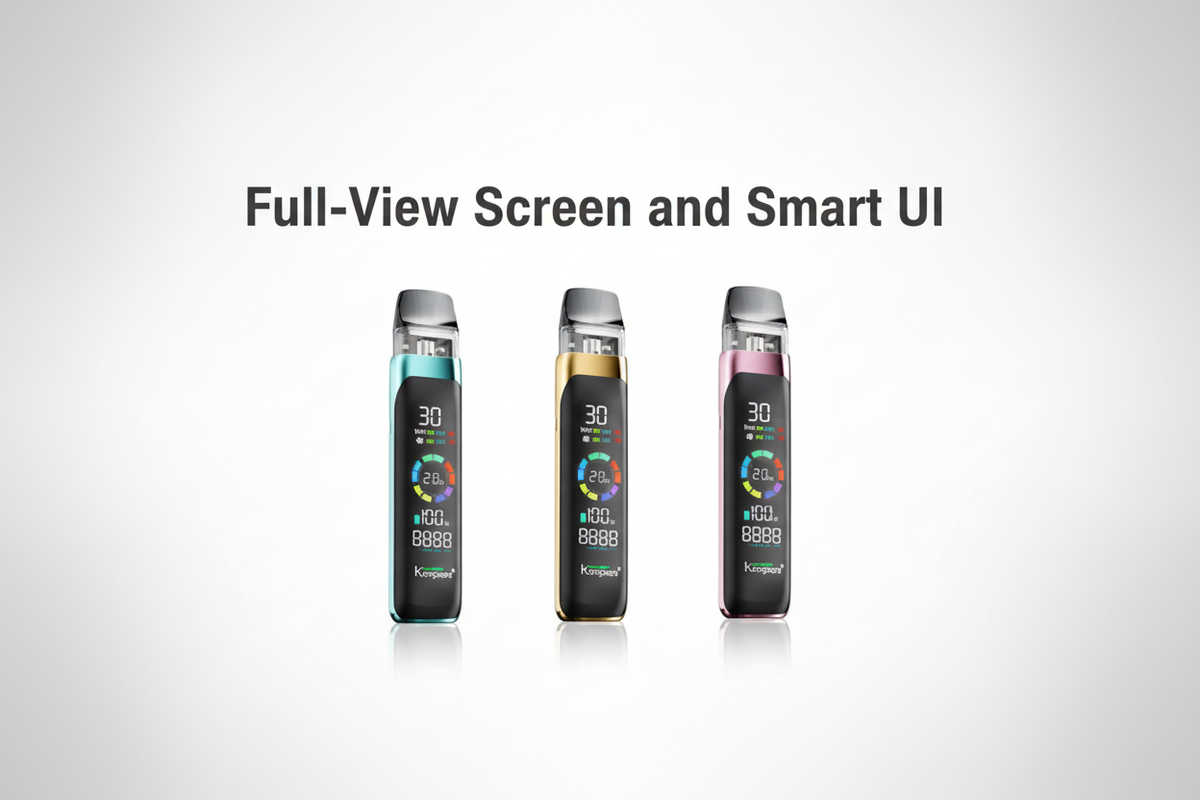 Full-View Screen and Smart UI
