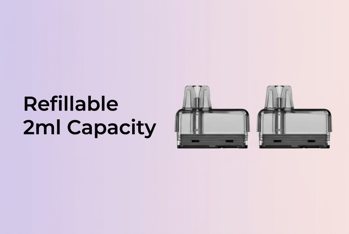 Refillable 2ml Capacity
