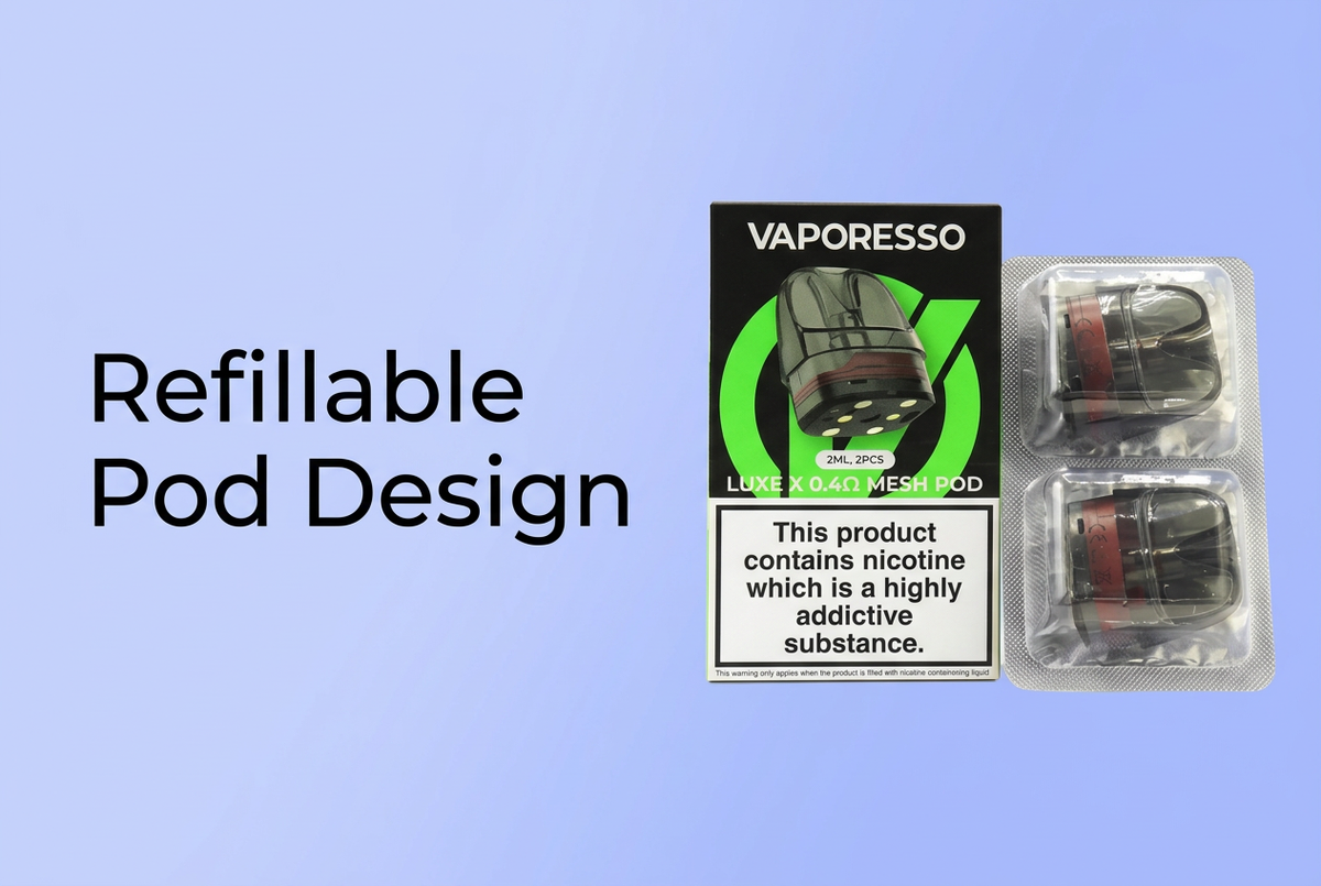 Refillable Pod Design