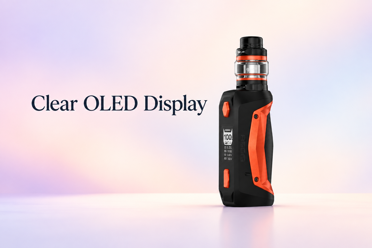 Clear OLED Display