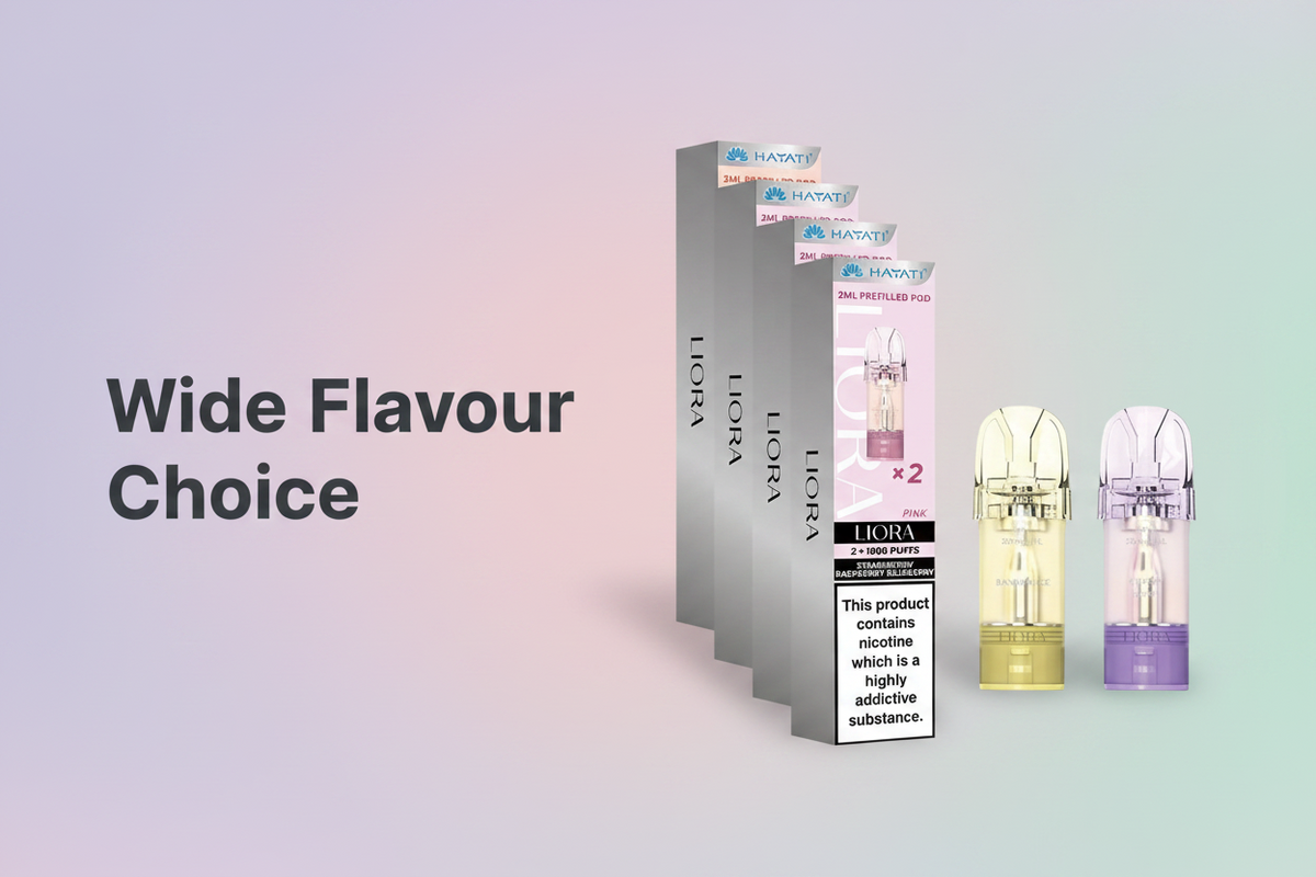 Wide Flavour Choice