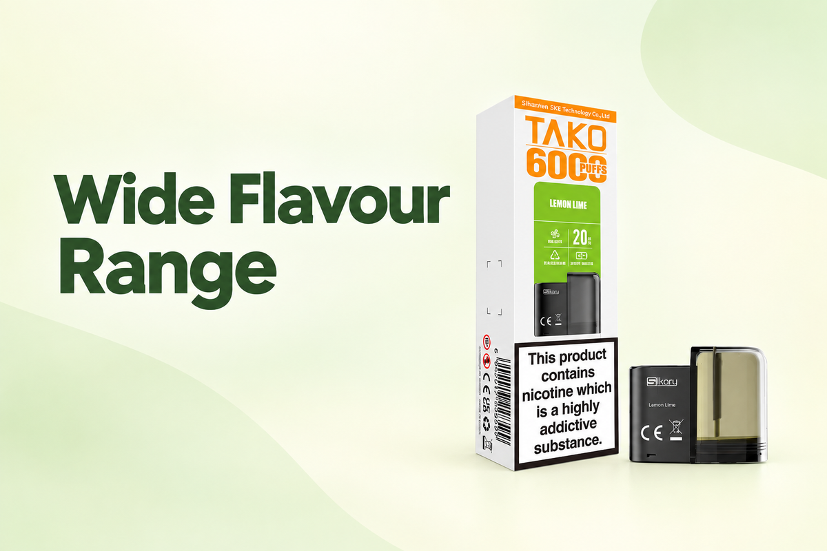 Wide Flavour Range