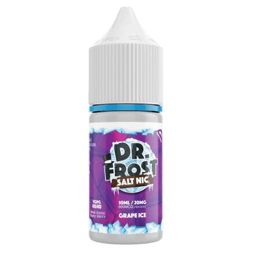 Grape Ice Dr Frost 10ml Nic Salt E-Liquid