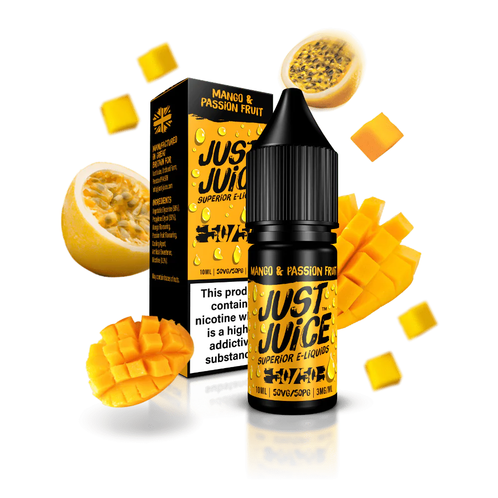 Mango & Passionfruit Just Juice 10ml E-Liquid