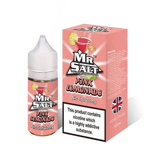 Pink Lemonade Mr Salt 10ml Nic Salt E-liquid Pink Lemonade