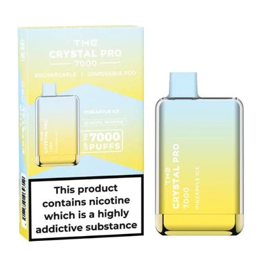 The Crystal Pro 7000 Disposable Vape Device - 20mg Fizzy Cherry
