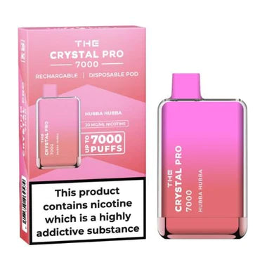 The Crystal Pro 7000 Disposable Vape Device - 20mg 