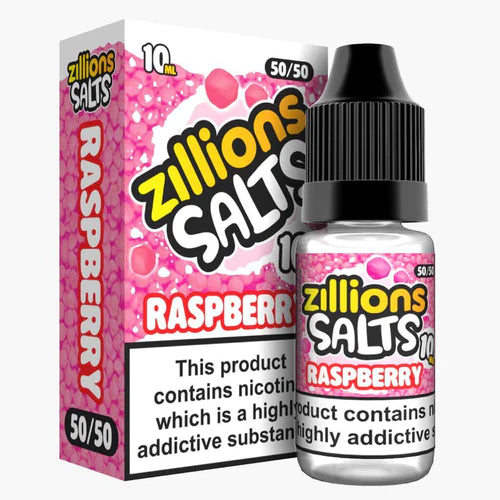 Raspberry Zillion Salts 10ml Nic Salt E-Liquid 