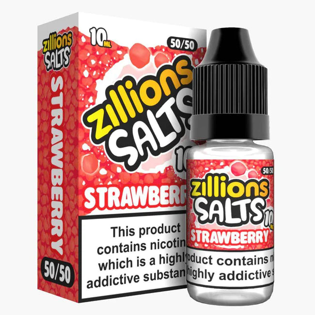 Strawberry Zillion Salts 10ml Nic Salt E-Liquid