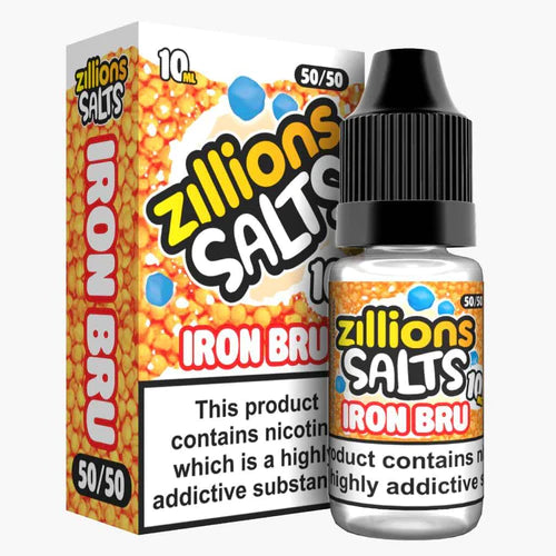 Iron Bru Zillion Salts 10ml Nic Salt E-Liquid 